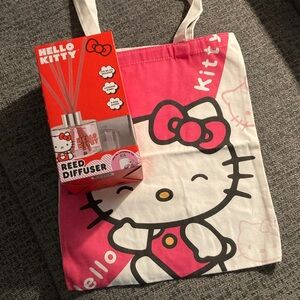 Hello Kitty Reed Diffuser + Tote Set